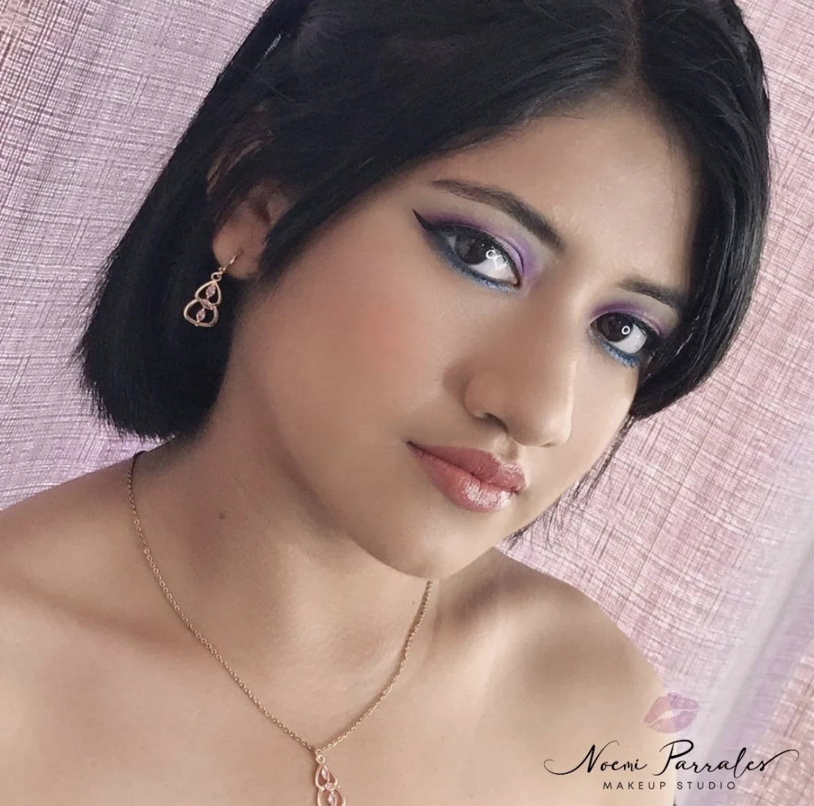 Maquillaje de quinceañera profesional - Noemi Parrales Beauty Studio Piura