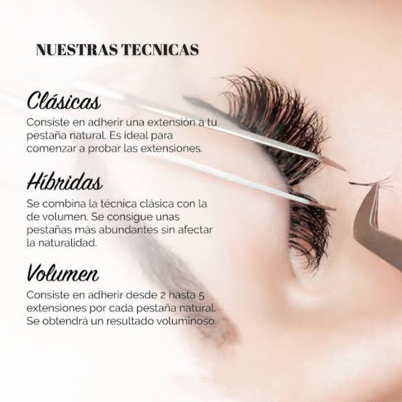 Extensiones y lifting de pestañas - Noemi Parrales Beauty Studio Piura